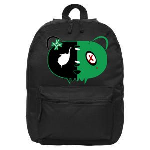 Green Bear 16 in Basic Backpack