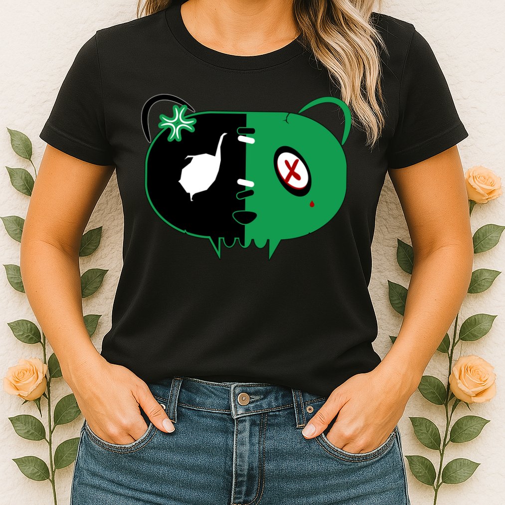 Green Bear Womens T-Shirt