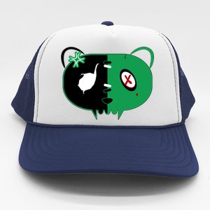 Green Bear Trucker Hat