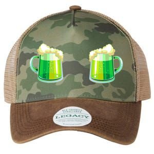 Green Beer Boobs - St. Patrick's Day Legacy Tie Dye Trucker Hat