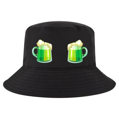 Green Beer Boobs - St. Patrick's Day Cool Comfort Performance Bucket Hat