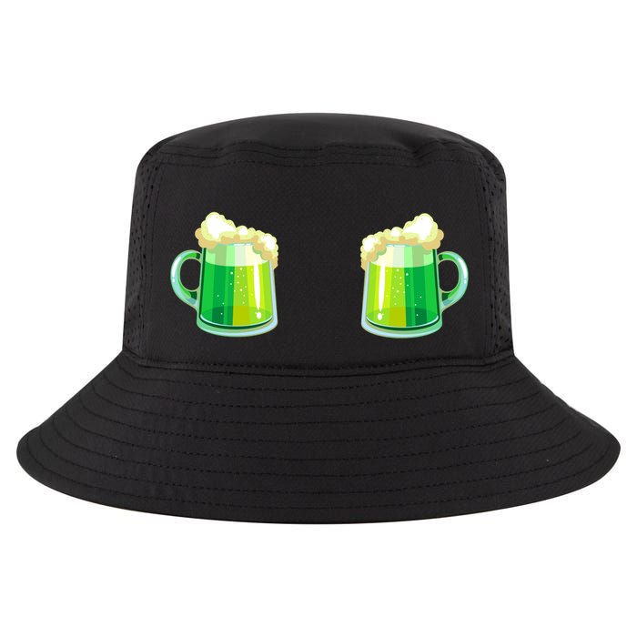Green Beer Boobs - St. Patrick's Day Cool Comfort Performance Bucket Hat