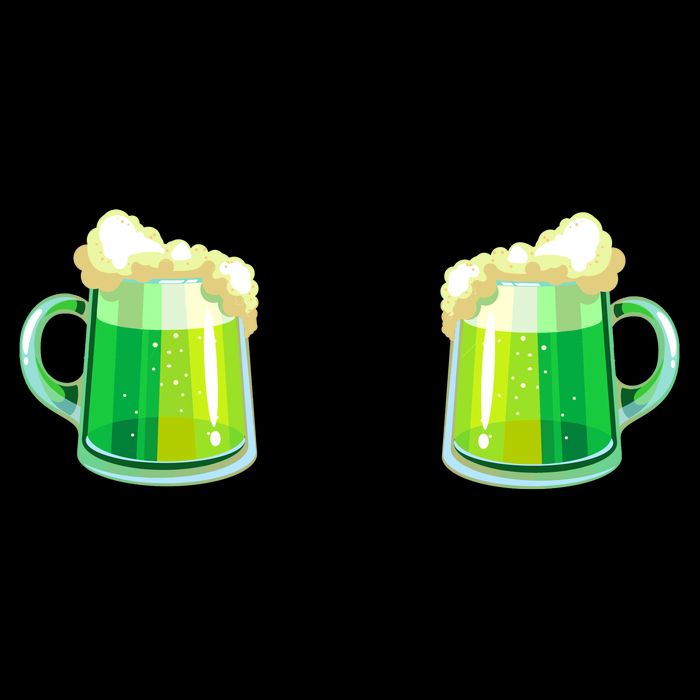 Green Beer Boobs - St. Patrick's Day Flatbill Hat