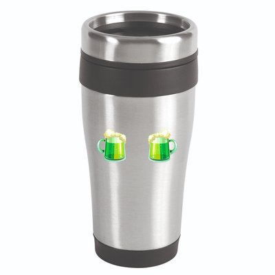 Green Beer Boobs - St. Patrick's Day 16oz Travel Tumbler
