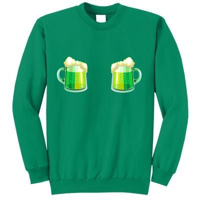 Green Beer Boobs - St. Patrick's Day Sweatshirt