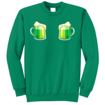 Green Beer Boobs - St. Patrick's Day Sweatshirt