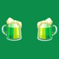 Green Beer Boobs - St. Patrick's Day Premium T-Shirt