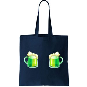 Green Beer Boobs - St. Patrick's Day Tote Bag