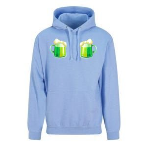 Green Beer Boobs - St. Patrick's Day Unisex Surf Hoodie