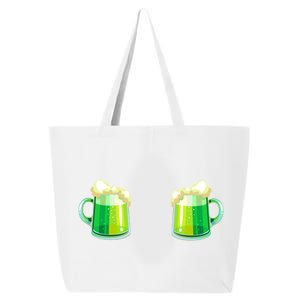 Green Beer Boobs - St. Patrick's Day 25L Jumbo Tote