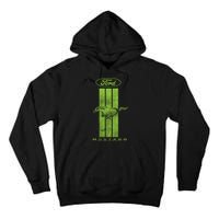 Green Mustang Stripe Tall Hoodie