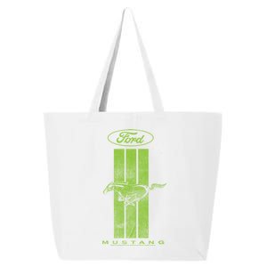 Green Mustang Stripe 25L Jumbo Tote