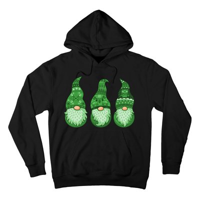 Green Ugly Sweater Irish Gnomes St Patricks Day Hoodie