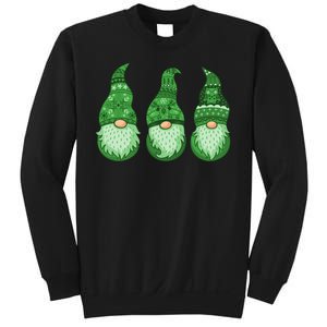 Green Ugly Sweater Irish Gnomes St Patricks Day Sweatshirt