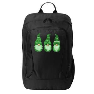 Green Ugly Sweater Irish Gnomes St Patricks Day City Backpack