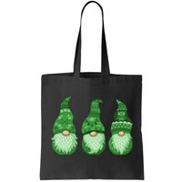 Green Ugly Sweater Irish Gnomes St Patricks Day Tote Bag