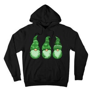 Green Ugly Sweater Irish Gnomes St Patricks Day Tall Hoodie