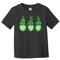 Green Ugly Sweater Irish Gnomes St Patricks Day Toddler T-Shirt