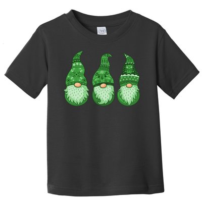 Green Ugly Sweater Irish Gnomes St Patricks Day Toddler T-Shirt