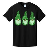 Green Ugly Sweater Irish Gnomes St Patricks Day Kids T-Shirt