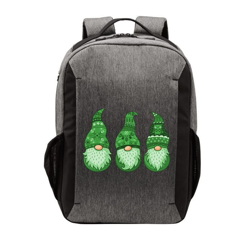 Green Ugly Sweater Irish Gnomes St Patricks Day Vector Backpack