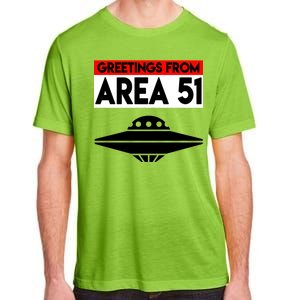 Greetings From Area 51 Adult ChromaSoft Performance T-Shirt