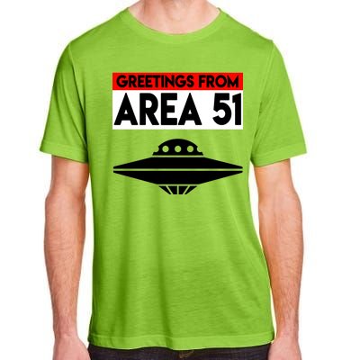 Greetings From Area 51 Adult ChromaSoft Performance T-Shirt