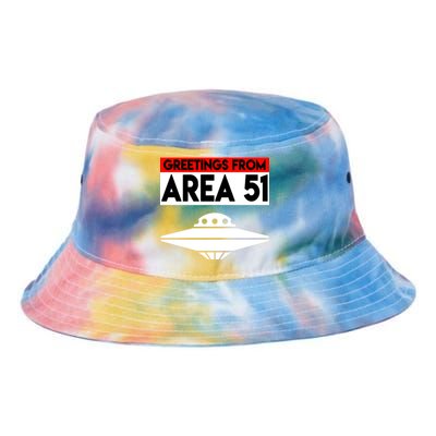 Greetings From Area 51 Tie Dye Newport Bucket Hat