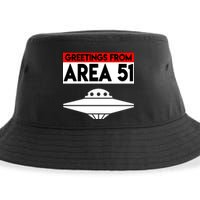 Greetings From Area 51 Sustainable Bucket Hat