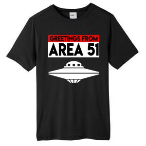 Greetings From Area 51 Tall Fusion ChromaSoft Performance T-Shirt