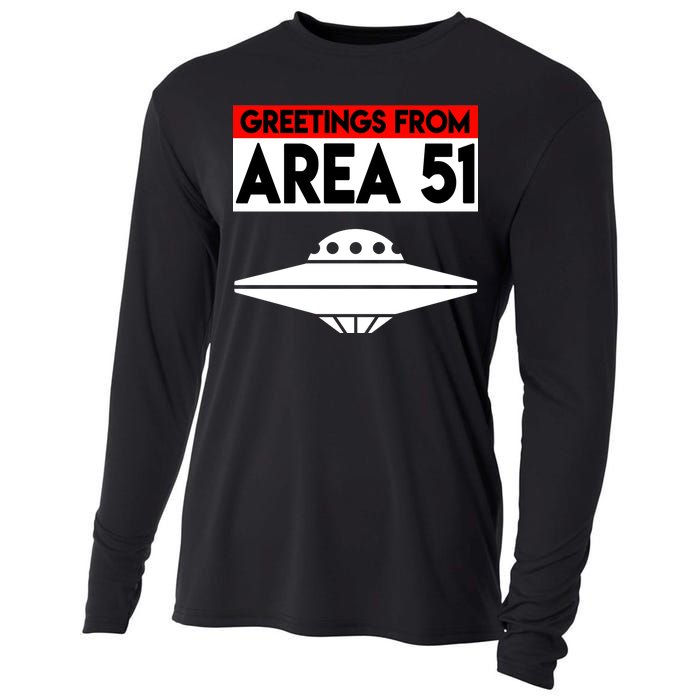 Greetings From Area 51 Cooling Performance Long Sleeve Crew