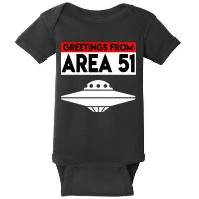 Greetings From Area 51 Baby Bodysuit