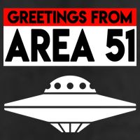Greetings From Area 51 Golf Towel