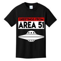 Greetings From Area 51 Kids T-Shirt
