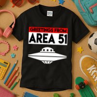 Greetings From Area 51 Kids T-Shirt