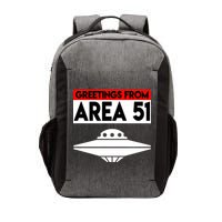 Greetings From Area 51 Vector Backpack