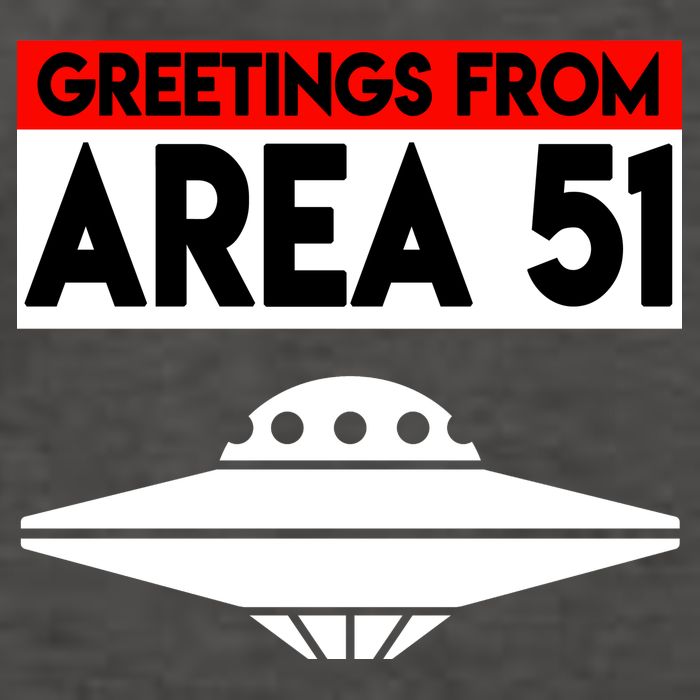 Greetings From Area 51 Vector Backpack