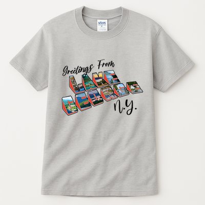 Greetings From Lake George New York NY Tall T-Shirt