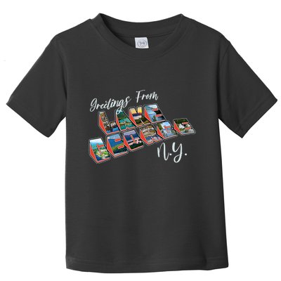 Greetings From Lake George New York NY Toddler T-Shirt
