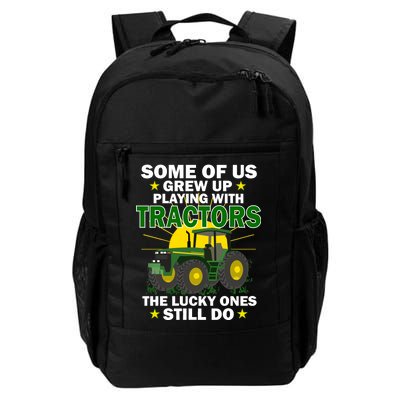 Grew Up Playing With Tractors Lucky Ones Still Do Daily Commute Backpack