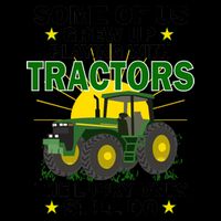 Grew Up Playing With Tractors Lucky Ones Still Do 16oz Travel Tumbler