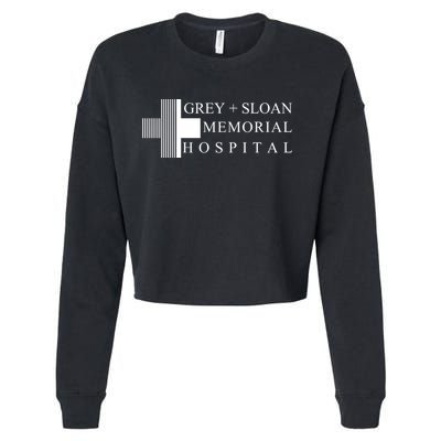 Grey And Sloan Hospital Memorial Cropped Pullover Crew