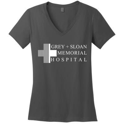Grey And Sloan Hospital Memorial Women's V-Neck T-Shirt