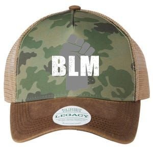 Grey BLM Fist Black Lives Matter Legacy Tie Dye Trucker Hat