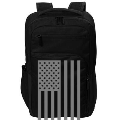 Grey Style America Flag Impact Tech Backpack