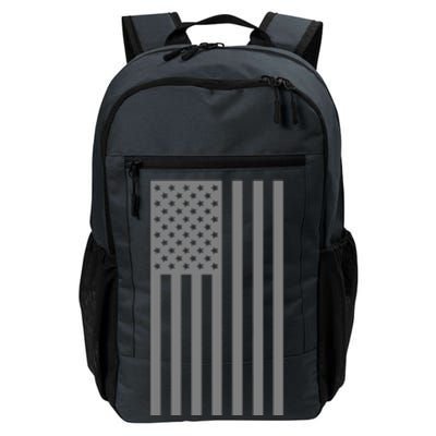 Grey Style America Flag Daily Commute Backpack