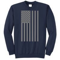 Grey Style America Flag Sweatshirt