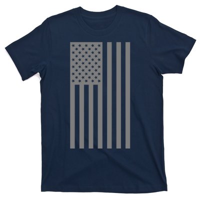 Grey Style America Flag T-Shirt