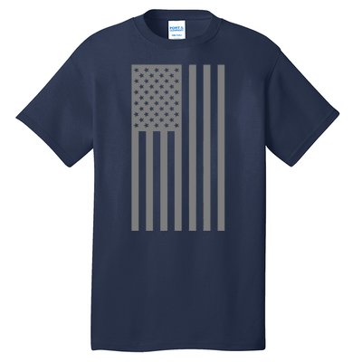 Grey Style America Flag Tall T-Shirt