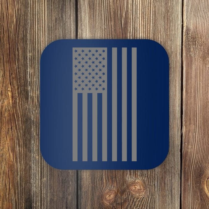 Grey Style America Flag Coaster